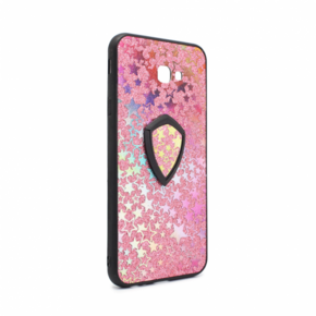 Torbica Colorful Star za Samsung J415FN Galaxy J4 Plus + holder pink