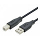 E-GREEN Kabl USB 3.0 A - USB B MM 1.8 m crni