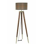 8578-12 BrownWalnut Floor Lamp