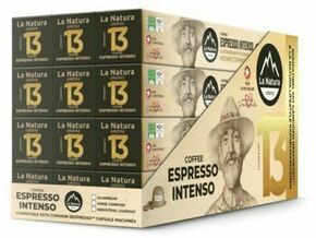 La Natura Lifestyle Kafa Espresso Inteso 12x10 kapsula Bag ND2 DACH HK MK