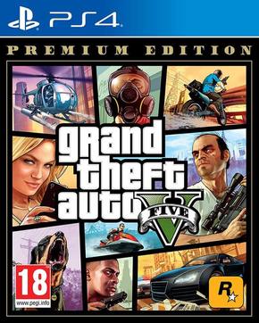 PS4 Grand Theft Auto V - GTA 5 Premium Edition