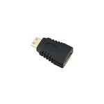 Fast Asia adapter Mini HDMI (M) - HDMI (F) crni