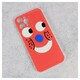 Maskica Smile face za iPhone 12 Pro 6 1 crvena
