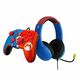 Nintendo Switch Wired Airlite Headset &amp; Rematch Controller Mario Bundle