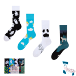 Socks &amp; Friends Set Čarapa 4/1 White and Blue Sensation