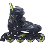 ROLER PW126B-C BLACK/DARK GREY S(33-36) PVC ABEC5 PU ACTION 2021 PAR