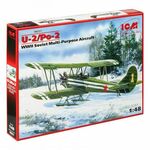 Model Kit Aircraft - U-2/Po-2 WWII Soviet Multi-Purpose Aircraft 1:48
