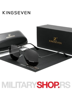 Elegantne Sunčane Naočare - Kingseven N7748 Black