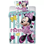 Disney Posteljina za bebe Minnie 2 100x135+40x60cm (5907750554454)