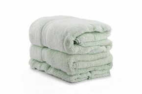 Colorful - Light Water Green Light Green Towel Set (3 Pieces)