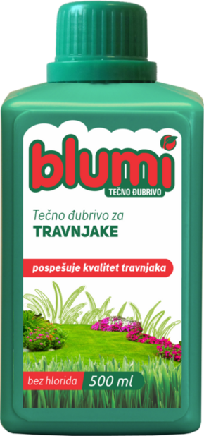 Blumi Trava tečno đubrivo za travnjake 0.5 l