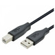 E-GREEN Kabl USB A - USB B MM 1.8m crni