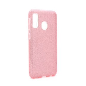 Maskica Crystal Dust za Samsung A202F Galaxy A20e roze