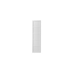 Ultra vrata za ugaoni ormar sa okvirom 51x228 cm bela