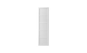 Ultra vrata za ugaoni ormar sa okvirom 51x228 cm bela