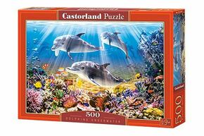 Puzzle Delfini pod vodom