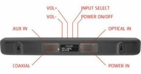 Microlab Onebar04 LED Bluetooth speaker soundbar 2x20W