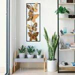 Butterfly Multicolor Decorative Metal Wall Accessory