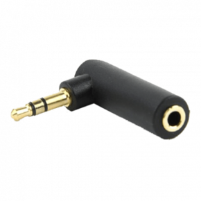 GEMBIRD audio adapter 3.5mm 3-pina (m) na 3.5mm 3-pina (ž) (Crni) - A-3.5M-3.5FL