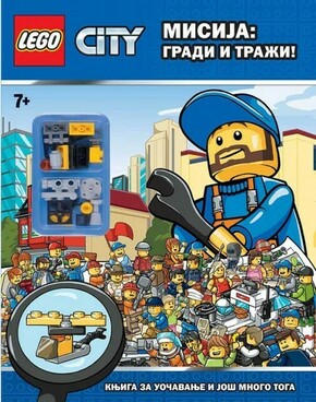 LEGO® City Misija Gradi i trazi