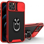 MCTR8 IPHONE 13 Pro Max Futrola Magnetic Defender Silicone Red 239