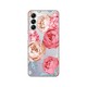 Maskica Silikonska Print Skin za Samsung A145R Galaxy A14 4G Pink Flower