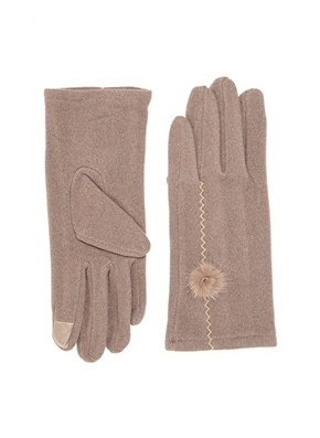 Factory Brown Women's Gloves B-123