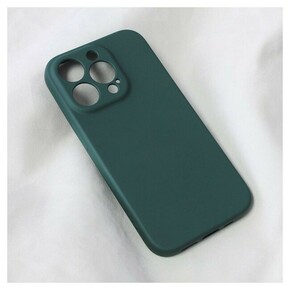 Maskica Teracell Soft Velvet za iPhone 14 Pro 6 1 tamno zelena