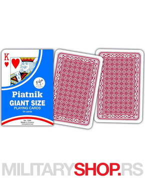 Velike karte za igranje Piatnik Giant