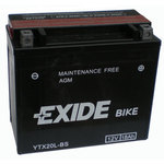 Exide Moto akumulator EXIDE BIKE YTX20L-BS 12V 18Ah EXIDE