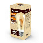 Xwave E27 6W SL-F-S6-A Filament Sijalica 2200K