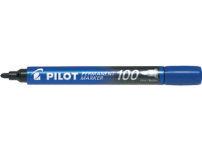 Pilot Marker Permanent 100 Okrugli Vrh Plavi 351111