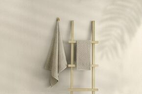 L'essential Maison 1027A-067-1 Beige Bath Towel Set (2 Pieces)