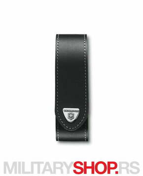 Victorinox Swiss Black Leather Futrola 130mm
