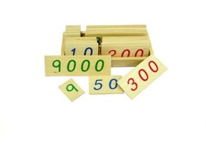 Montessori numeričke pločice Htm0130