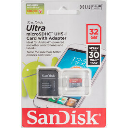SANDSK memorijska kartica SDHC 32GB Micro 80MB/s Ultra Android Class 10 UHS-I
