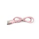 Data kabl Fashion micro USB pink 1m