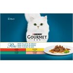 Gourmet Hrana za mačke Perle miks ukusa 4x85g