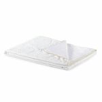 Pokrivač svileni Vitapur Victoria's Silk Summer white 200x200 cm