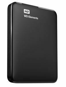 WD HDD EXT Elements Portable 1TB