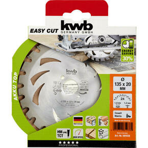 KWB KWB 49581938 Easycut rezni disk za cirkular 135x20