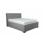 Rimini krevet sa podnicom i prostorom za odlaganje 172x217x118cm sivi