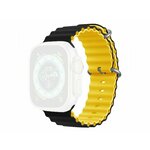 MOYE Smart Watch Ocean Strap 44/45/49mm Black/Yellow