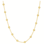 J&amp;B Jewellery 925 Srebrna ogrlica Q6-Gold