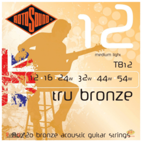ROTOSOUND žice za akustičnu gitaru 012/54w TRU BRONZE - TB12