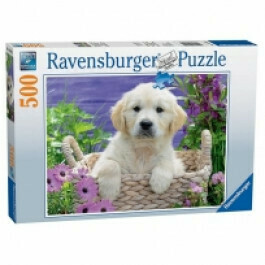 Ravensburger puzzle (slagalice) - Kuce u korpi RA14829