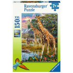 Ravensburger puzzle (slagalice) - Žirafe u Africi RA12943