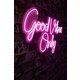 WALLXPERT Good Vibes Only 2 Pink