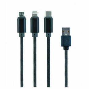 CC-USB2-AM31-1M Gembird USB 3-u-1 kabl za punjenje 8-pin