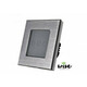 Wifi pametni prekidač, aluminijumski panel srebrni - 3 tastera WP0051